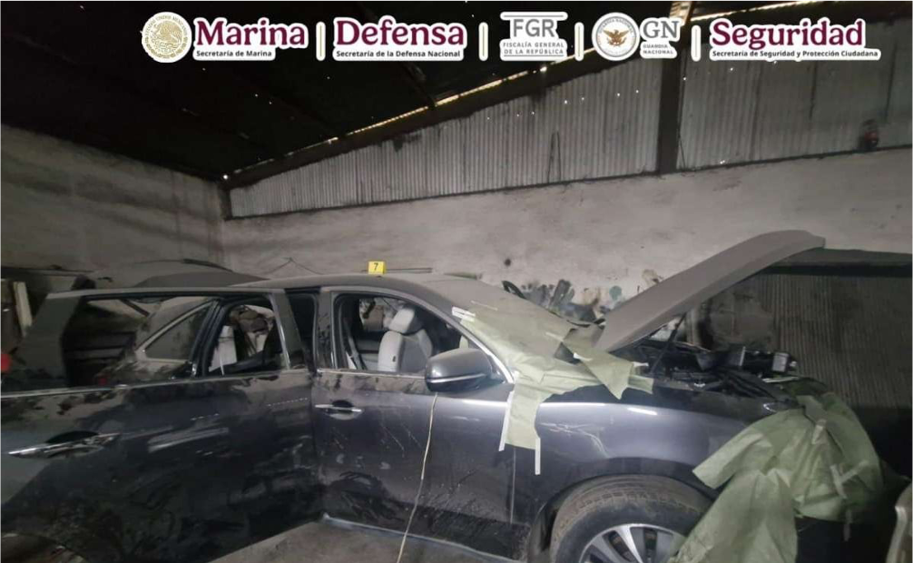 Cae narcobodega ligada a ‘Los Mayitos’ en Rosarito; aseguran 10 narco-vehículos